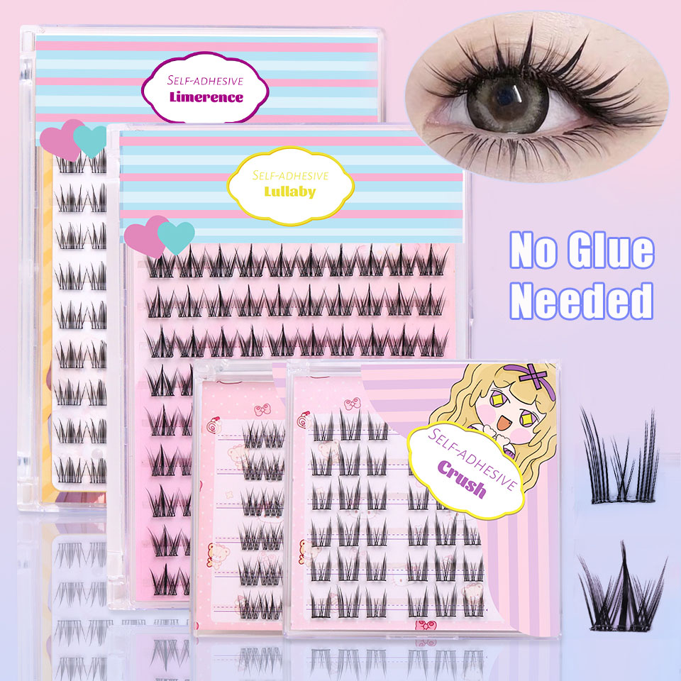 Eyelash Extension Home Service - Cils auto-adhésifs à faire soi-même, aucune