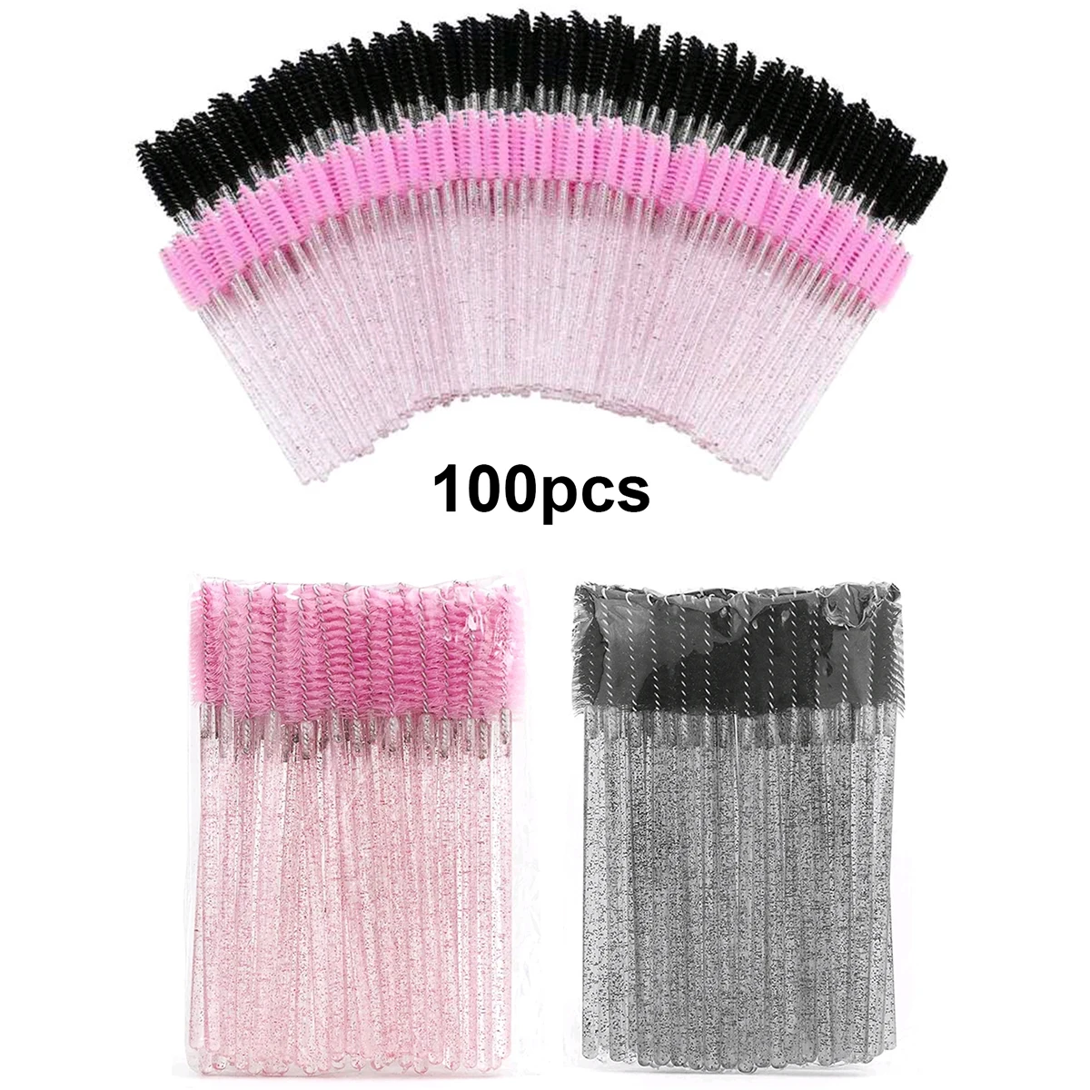 Eyelash Extension Wholesale - 100 brosses à cils jetables pour
