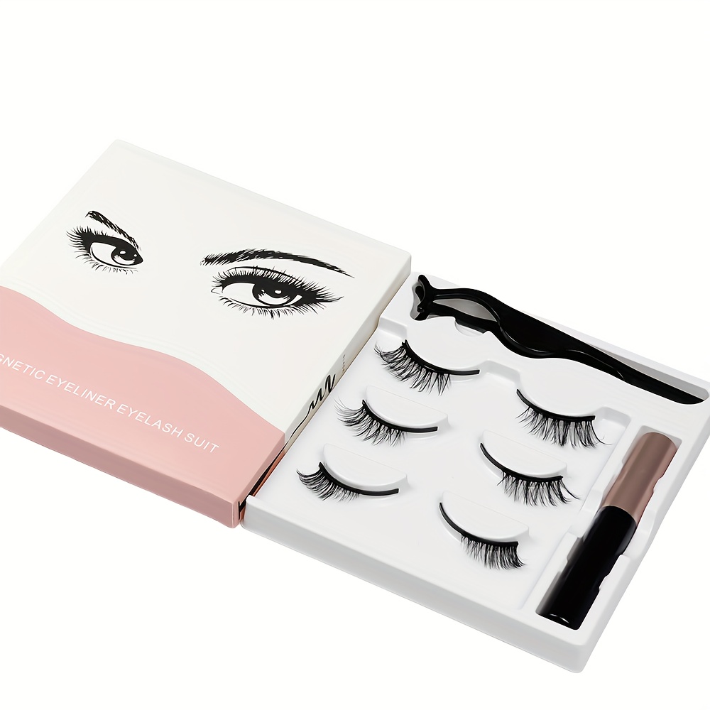 Eyelash Extension Permanent - 3 paires de cils magnétiques 3D