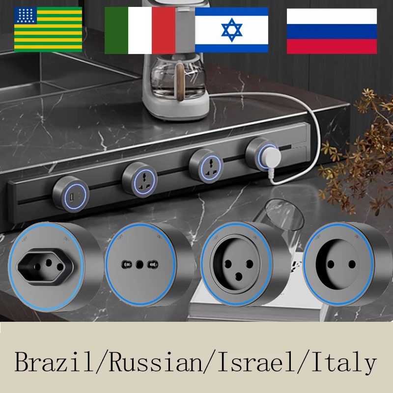 Eyelash Extension Uk - Prise murale sur rail 30CM/40CM/50CM Brésil/Russie/Israël/Italie,