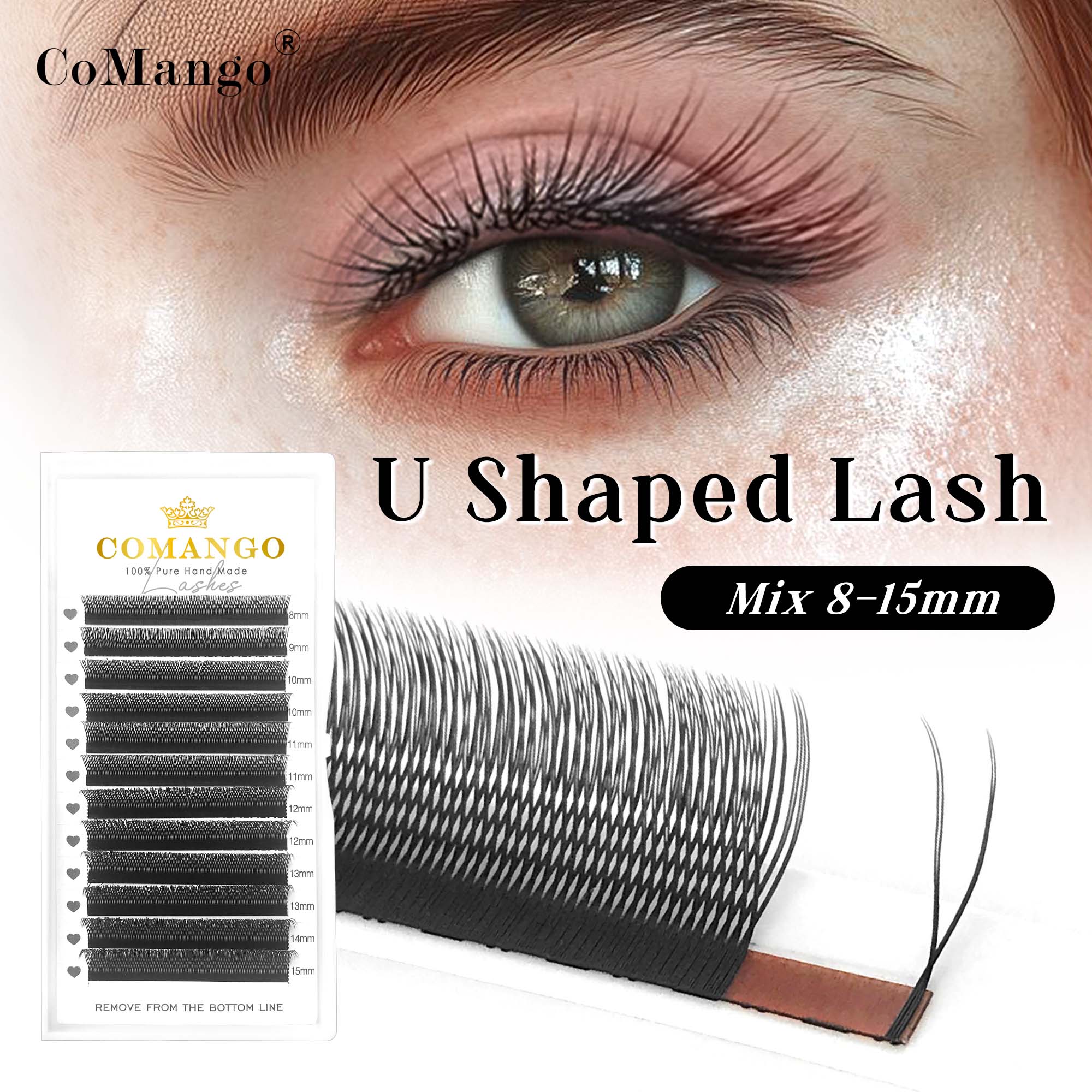 Eyelash Extension Yy - CoMango U YY lashes natural false
