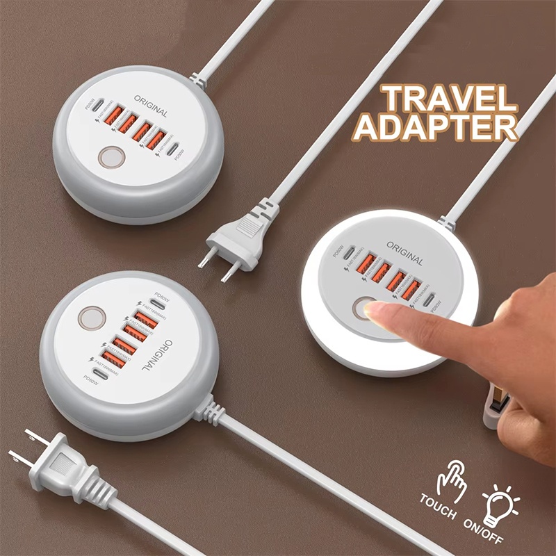 Eyelash Extension Uk - Chargeur USB de voyage 50W multi-ports,