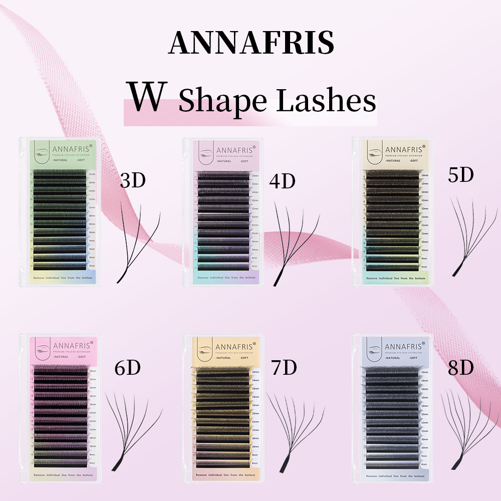 Eyelash Extension Yy - ANNAFRIS ventilateur de Volume préfabriqué YY