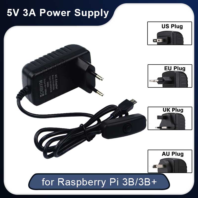 Eyelash Extension Uk - 5V 3A Raspberry Pi 3 modèle