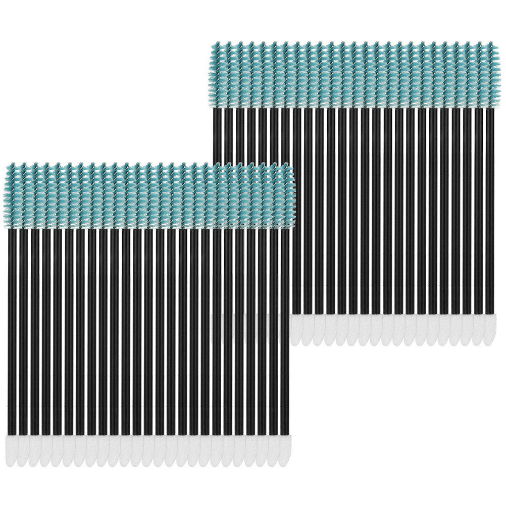 Eyelash Extension Eyelash - 50 pièces de brosses à sourcils