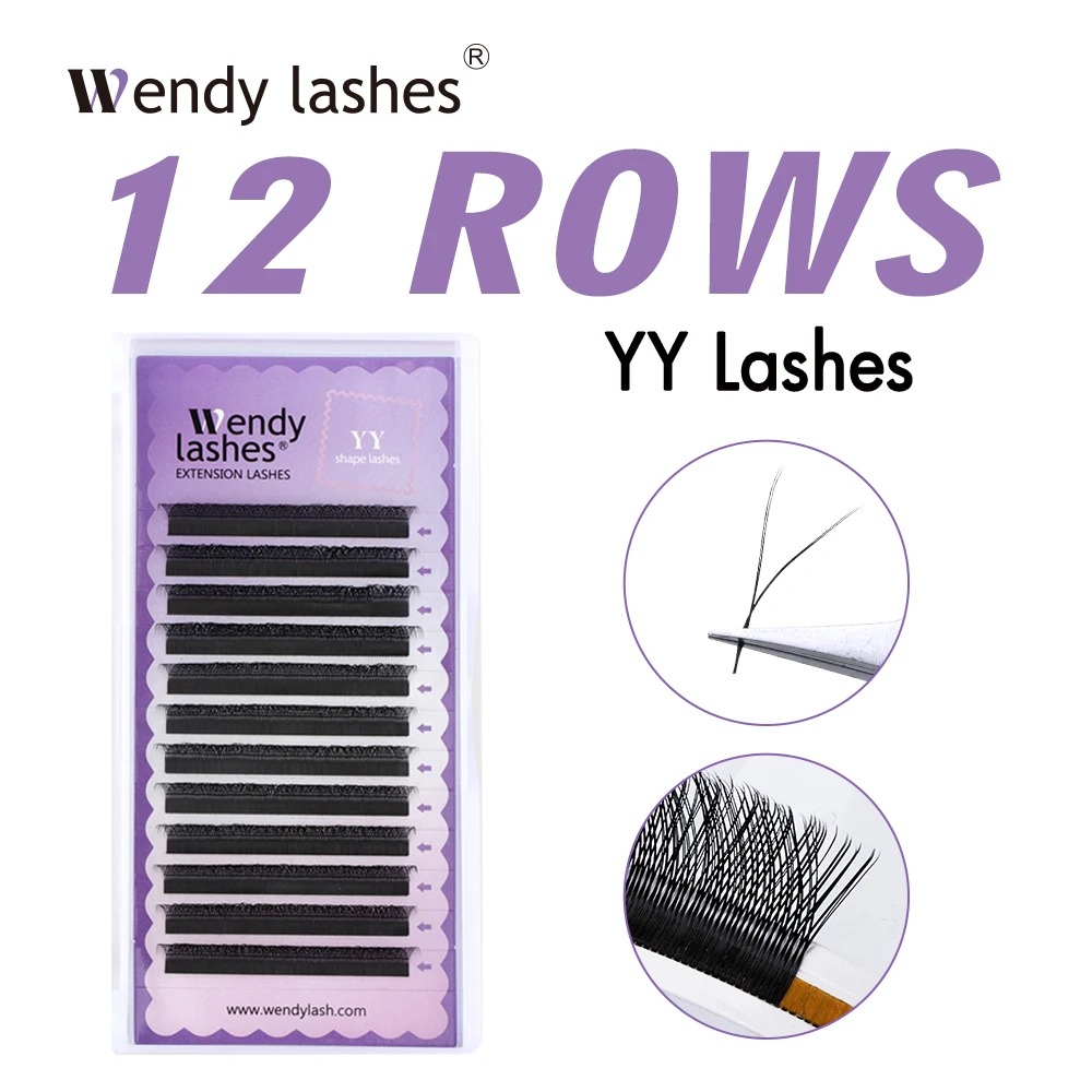 Eyelash Extension Yy - WENDY 2D YY forme C/D Curl