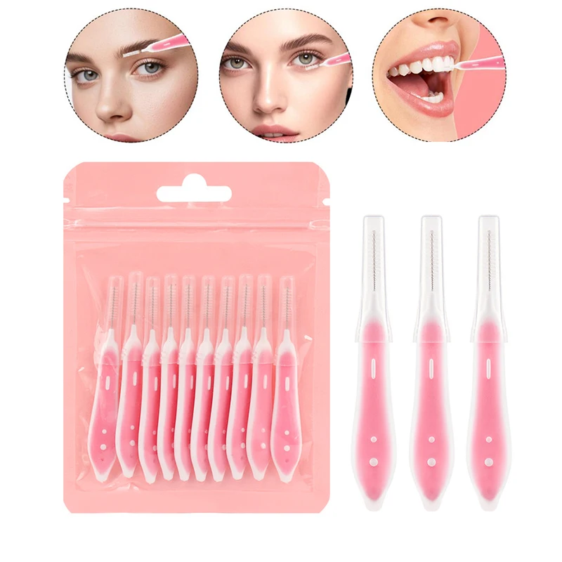 Eyelash Extension Eyelash - Brosses à sourcils jetables, Mini brosse