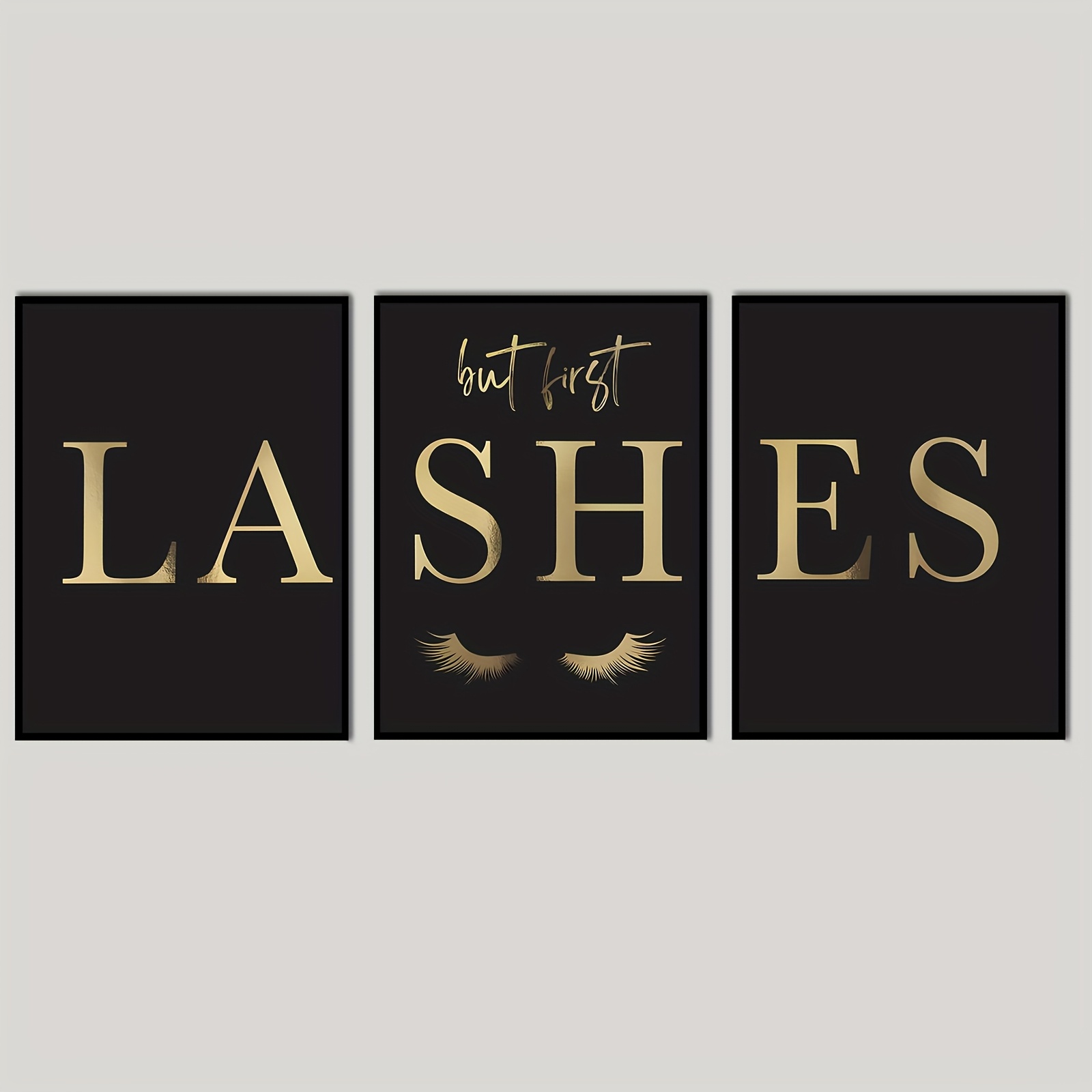 Eyelash Extension Eyelash - (Sans cadre, 3 pièces) - 3
