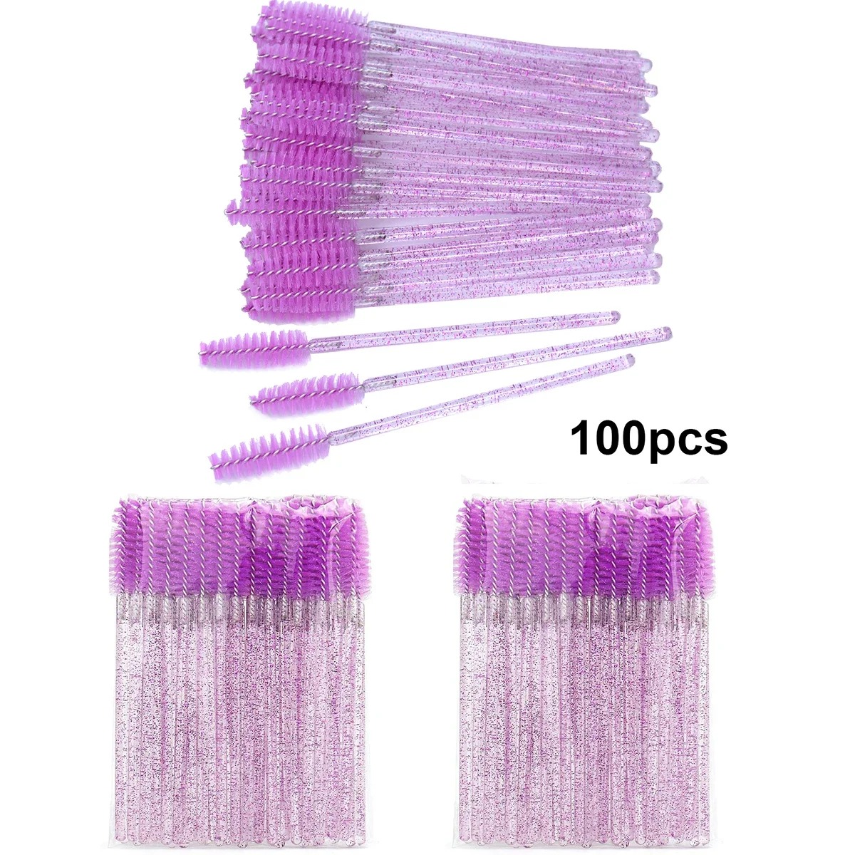Eyelash Extension Wholesale - 100 peignes jetables en gros pour