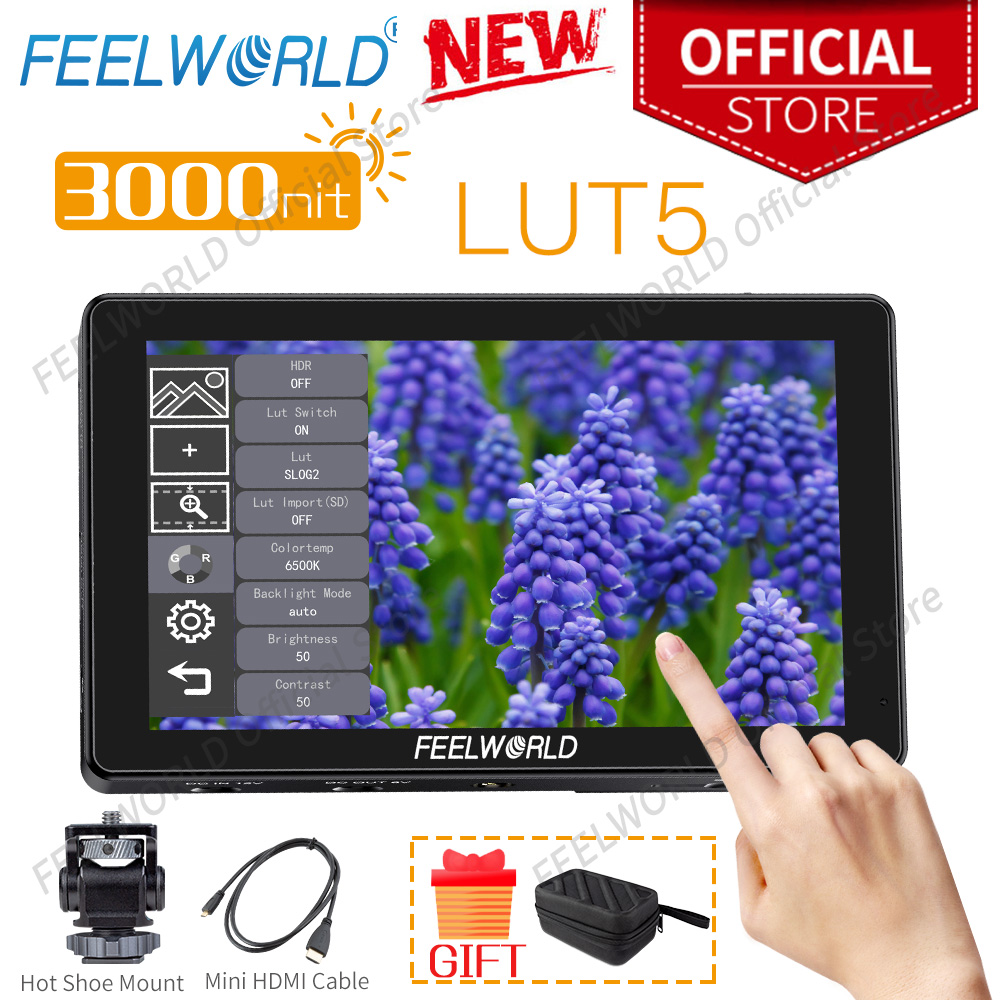 Eyelash Extension Uk - FEELWORLD 5.5 pouces Ultra haute luminosité