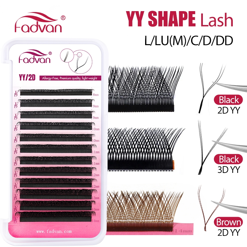 Eyelash Extension Yy - FADVAN YY/SYY forme L/LU(M)/C/D/DD Extension de
