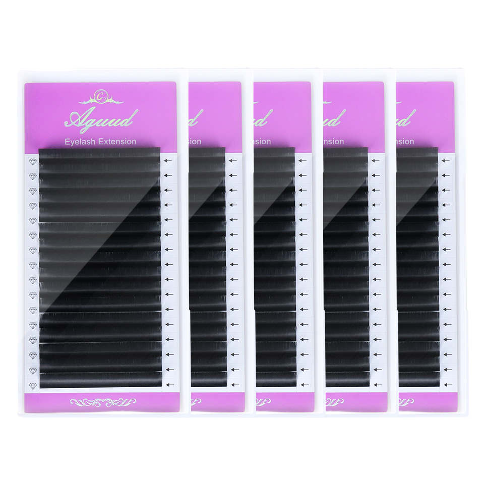Eyelash Extension Supernatural - AGUUD 5 plateaux/lot NOUVEAU Cils individuels
