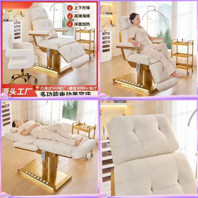 Eyelash Extension Permanent - Table de massage réglable pour salon