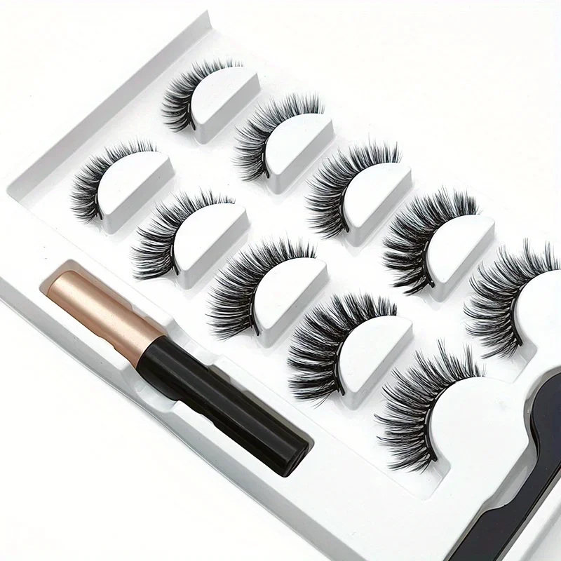 Ensemble de 5 paires de cils m - Eyelash Extension Uv Glue avis et prix