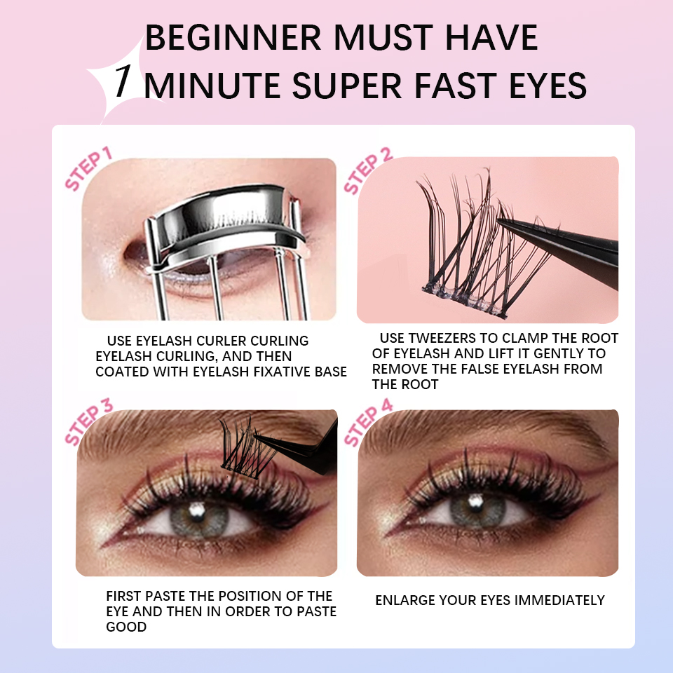 Cils auto-adhésifs à faire soi - Eyelash Extension Home Service avis et prix