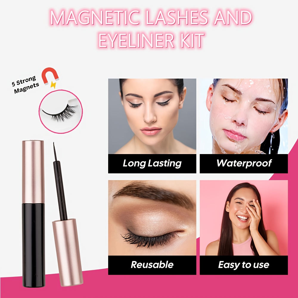 3 paires de cils magnétiques 3 - Eyelash Extension Permanent avis et prix