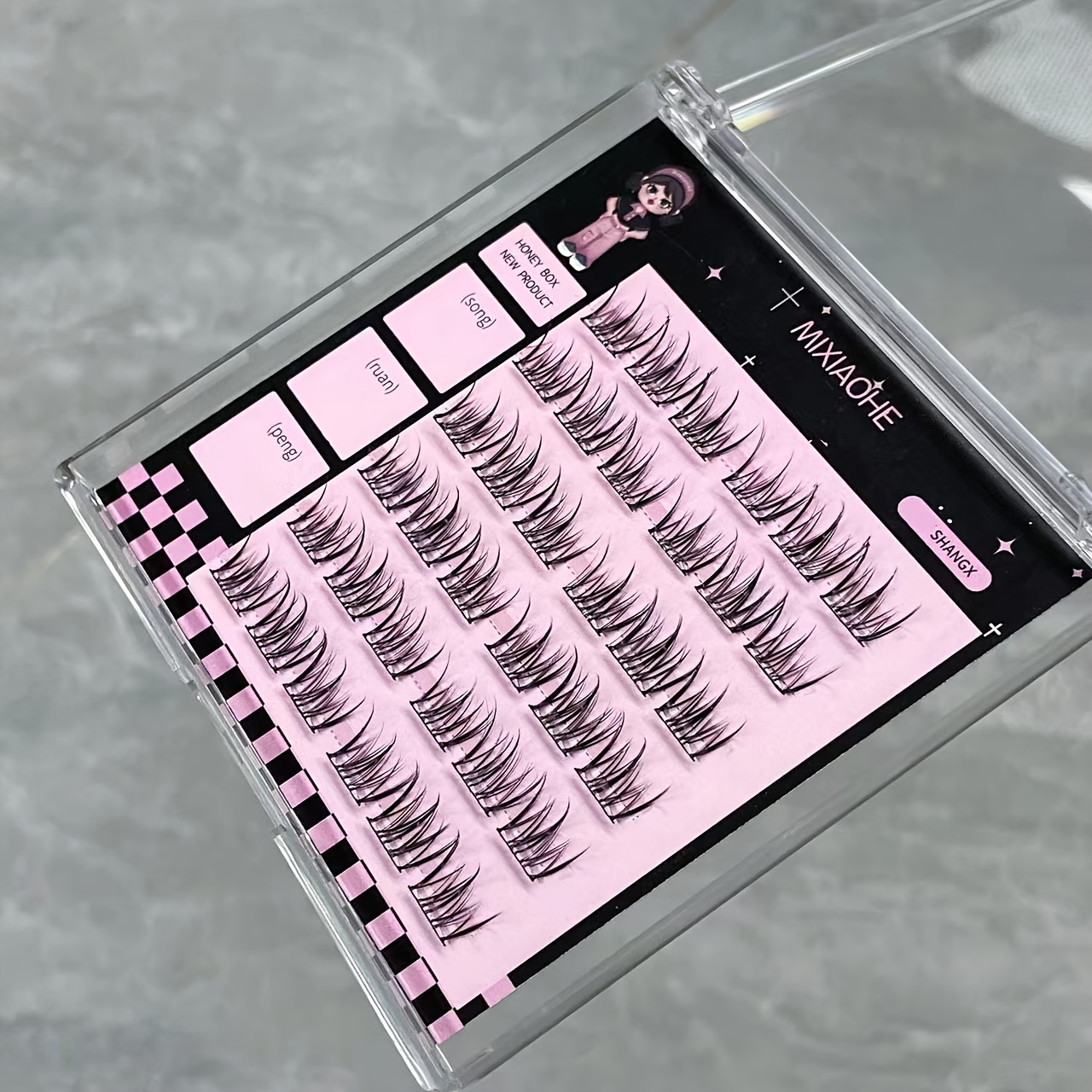 Cils en grappe de style coréen - Eyelash Extension Eyelash avis et prix