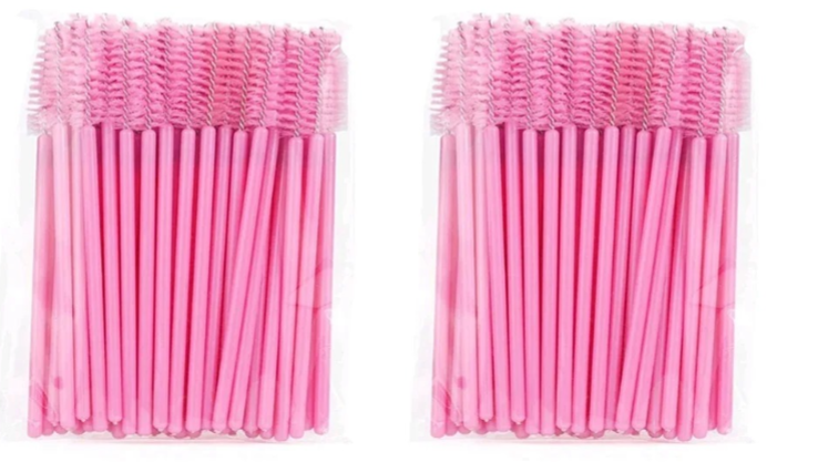Lot de 100 brosses à cils jeta - Eyelash Extension Wholesale avis et prix