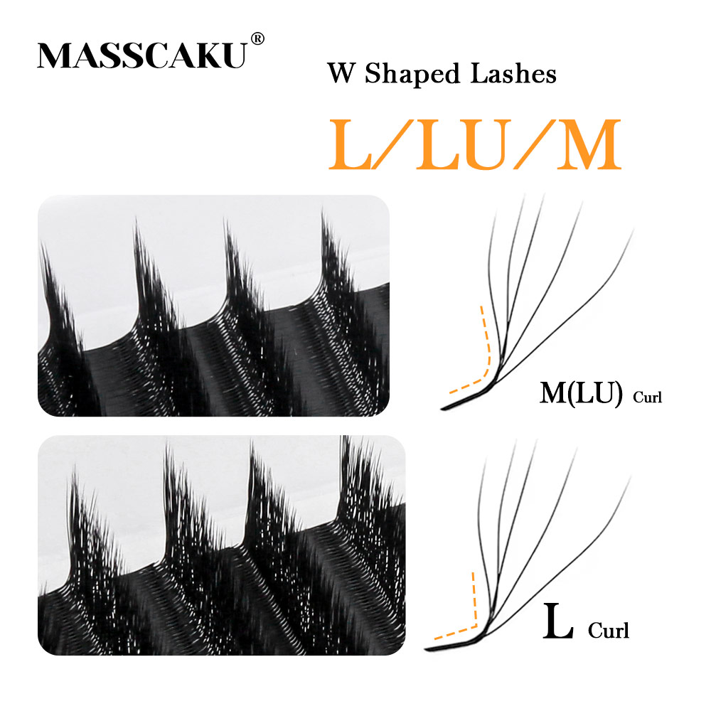MASSCAKU L LU M Curl YY/W Exte - Eyelash Extension Yy avis et prix