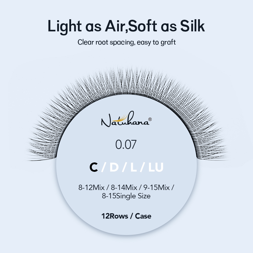NATUHANA pointe unique 2D YY c - Eyelash Extension Yy avis et prix
