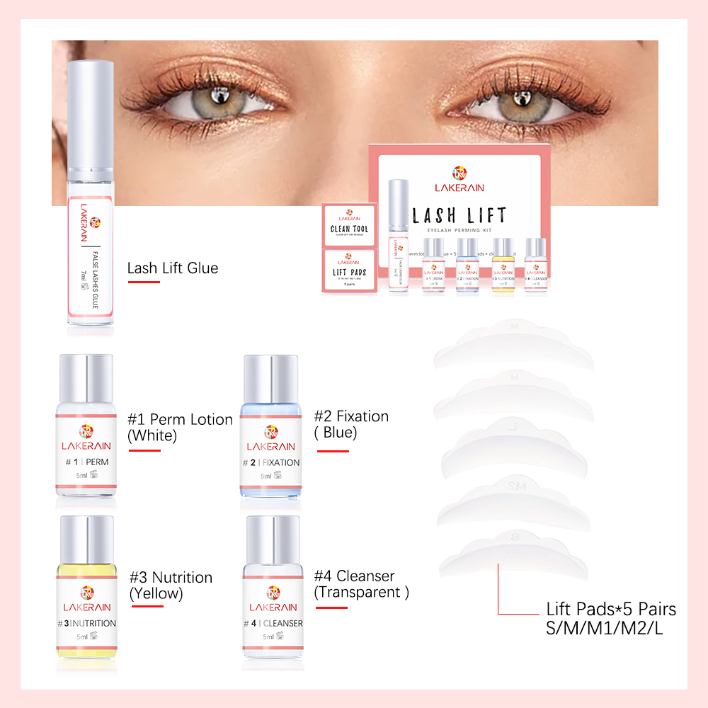 Kit de levage de cils semi-per - Eyelash Extension Permanent avis et prix