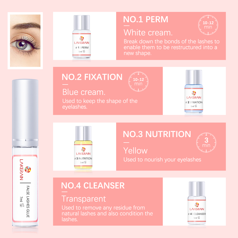 Kit de levage de cils semi-per - Eyelash Extension Permanent avis et prix