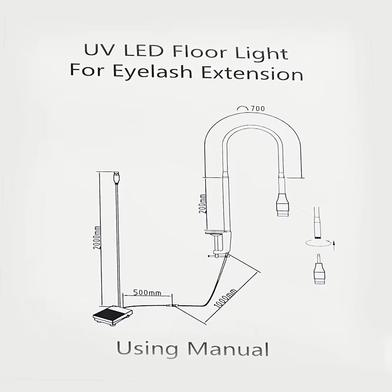Lumière UV pour cils, 5W, LED, - Eyelash Extension Uv Glue avis et prix