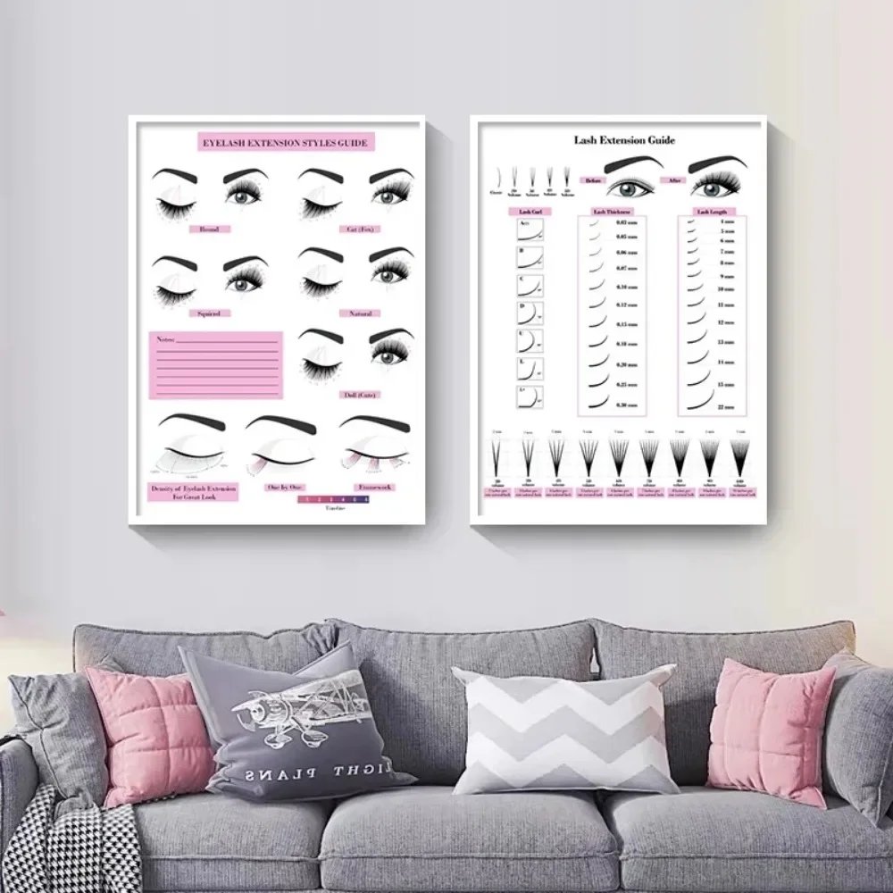 Peinture sur toile imprimée HD - Eyelash Extension Eyelash avis et prix
