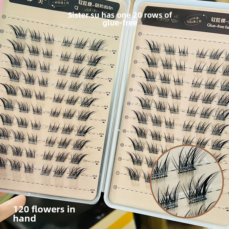 Cils volumineux auto-adhésifs  - Eyelash Extension Uv Glue avis et prix